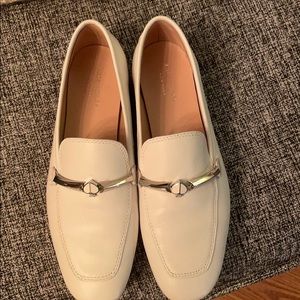 Kate Spade Cape Cod Loafer white flat 7.5